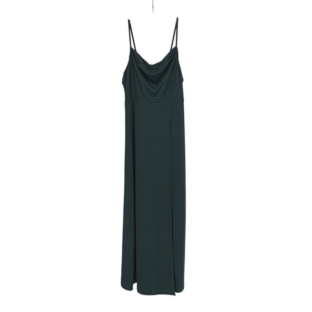 Birdy Grey Ash Dress Emerald Green Maxi Bridesmaid Gown XL Wedding